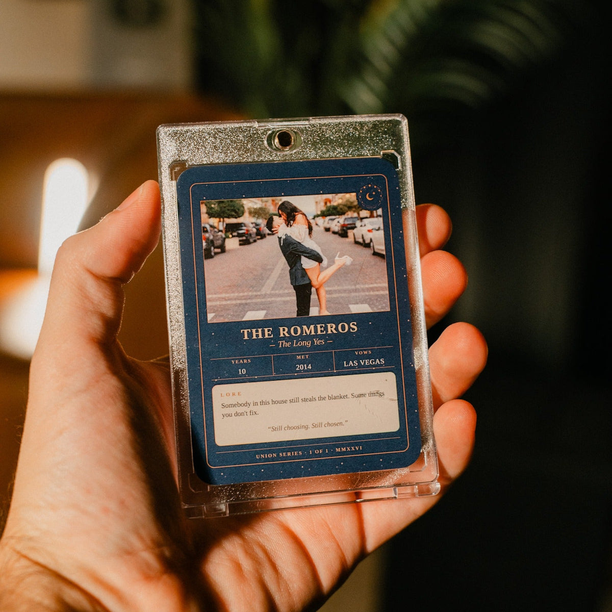 The Keepsake — front, Night colorway